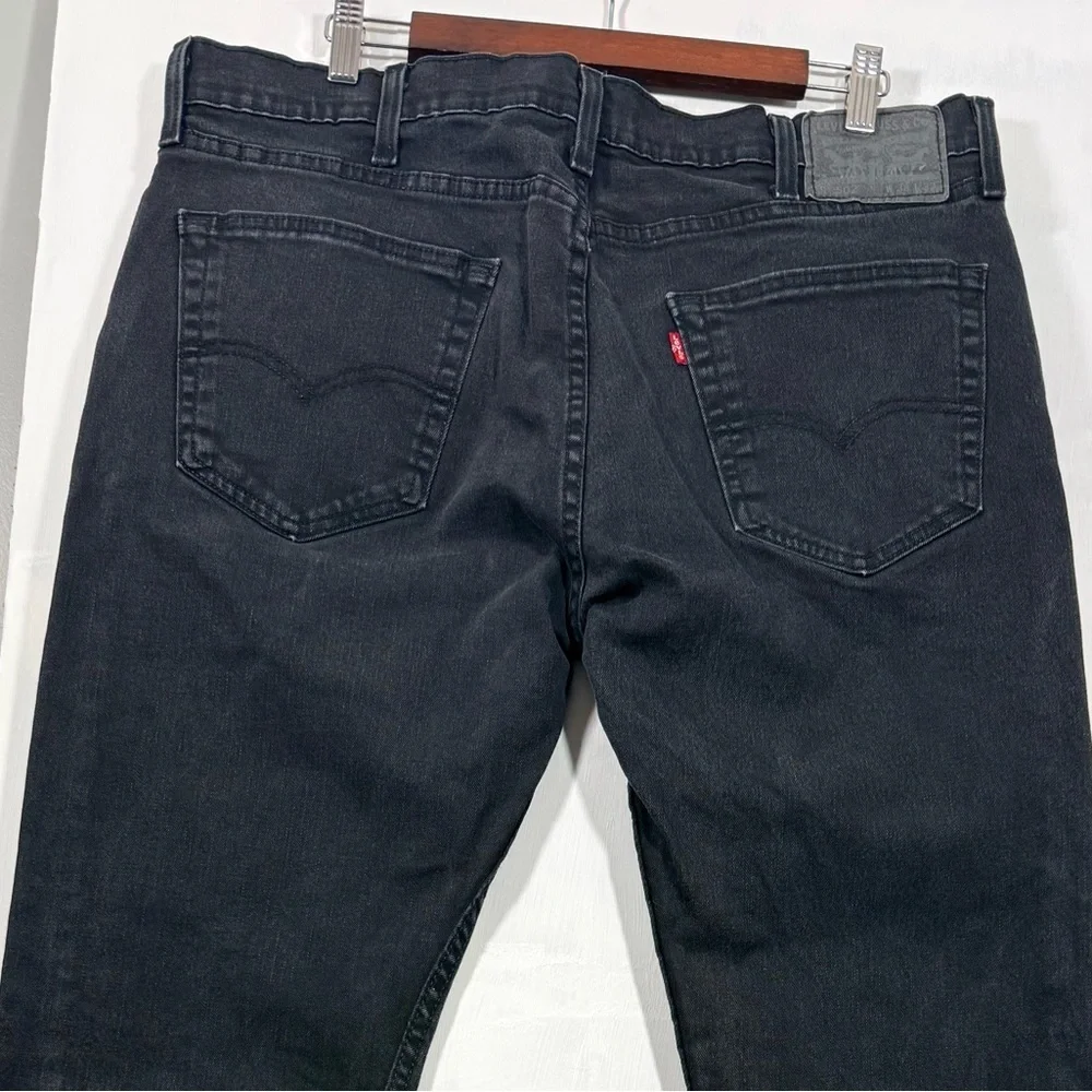 Levi's Men's Dark Gray Skinny Jeans Size 38